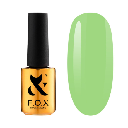 Гель-лак F.O.X Spectrum Gel Vinyl 135 Wasabi салатовый. 7 мл (2100994287161)