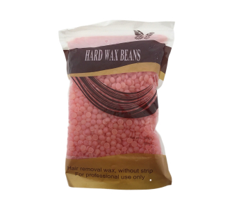 Горячий воск в гранулах Hard Wax Beans, розовый, 500 гр