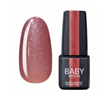 Гель-лак Baby Moon Dance Diamond 003 приглушенный розовый с шиммером. 6 мл (5908254001567)