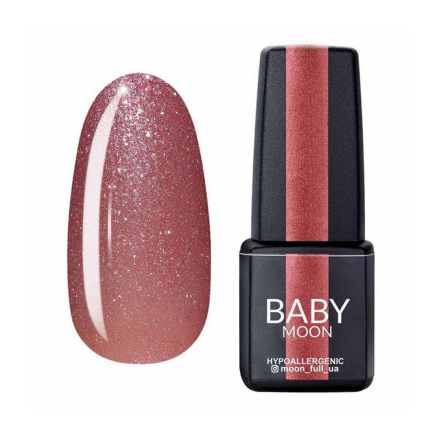 Гель-лак Baby Moon Dance Diamond 003 приглушений рожевий з шиммером. 6 мл (5908254001567)