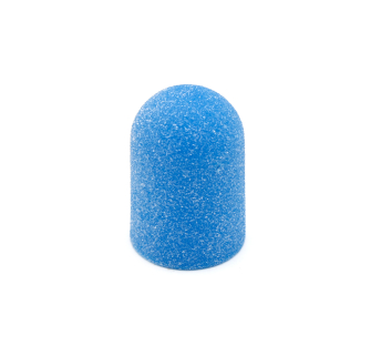 Ковпачки абразиву для педикюру, 16*25 мм #120, blue 1 шт.
