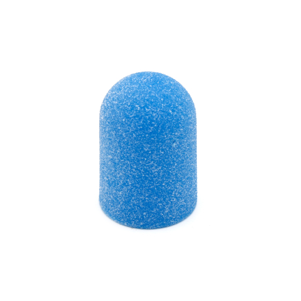 Ковпачки абразиву для педикюру, 16*25 мм #120, blue 1 шт.