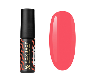 Гель-лак F.O.X Shot Spectrum Gel Vinyl 071 Singer коралловый персик. 5 мл (2100994258512)