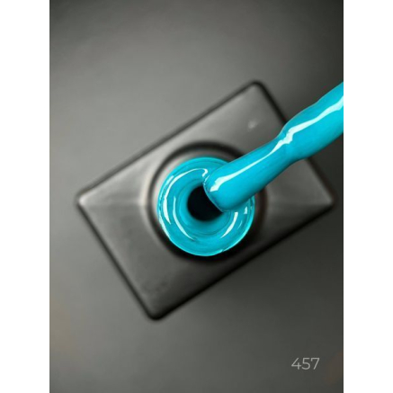 Гель лак Glow in the dark 457 Designer (9мл.) - люмінесцентний (світиться у темряві)