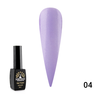 Гель лак Global Fashion Summer Light + шиммер, 8 мл, 04