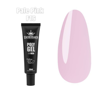Полігель (60 мл.) Designer F16 Pale Pink