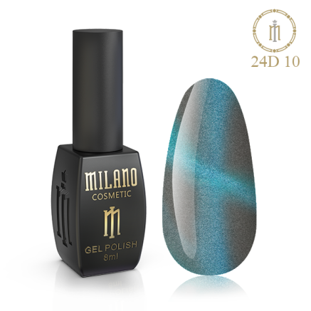 Гель лак 24D Milano 8 мл № 10