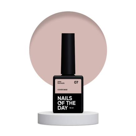 База камуфлирующая Nails Of The Day Cover Base New Formula 07 латте 10 мл (4821221348001)