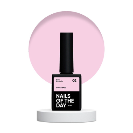 База камуфлююча Nails Of The Day Cover Base New Formula 02 рожево-нюдовий 10 мл (4820388120000)