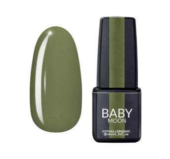 Гель-лак Baby Moon Green Sea 008 нежно-оливковый. 6 мл (5908254000836)