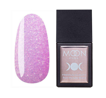 База цветная Moon Full Amazing Color Base 3038. розовый с шиммером и блестками. 12 мл (5905123017582)