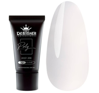 Полігель 30 мл Designer Clear №32