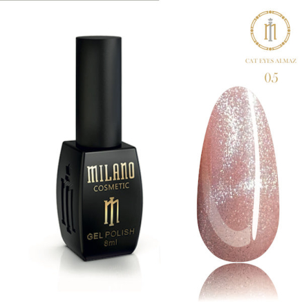 Гель Лак MILANO Cat eyes ALMAZ 8 Мл № 05