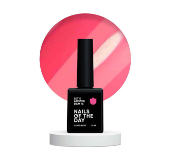 База камуфлирующая Nails Of The Day Cover Base Lets Amsterdam 16 розовый. 10 мл (4820440196608)