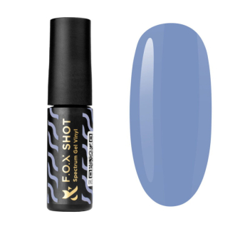 Гель-лак F.O.X Shot Spectrum Gel Vinyl 060 Right васильковый деним. 5 мл (2100994249428)