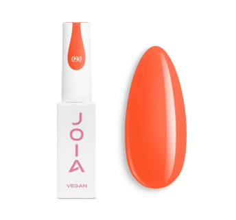 Гель-лак JOIA vegan 090 неоновый оранжевый 6 мл (4820259341572)