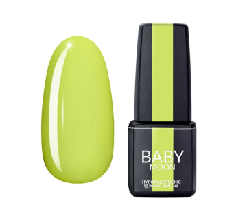 Гель-лак Baby Moon Perfect Neon 008 лимонний. 6 мл (5908254001857)