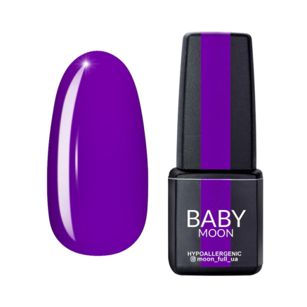 Гель-лак Baby Moon Lilac Train 012 ярко-фиолетовый. 6 мл (5908254000461)