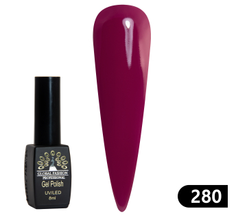 Гель лак BLACK ELITE 280, Global Fashion 8 мл