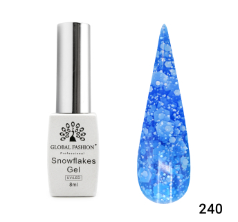 Гель лак Snowflakes 8 мл, 240