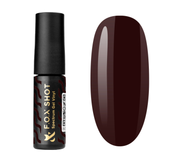 Гель-лак F.O.X Shot Spectrum Gel Vinyl 118 Bardot бордо. 5 мл (2100994262595)