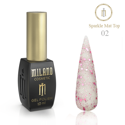 Sparkle Mat Top 10 ml № 02