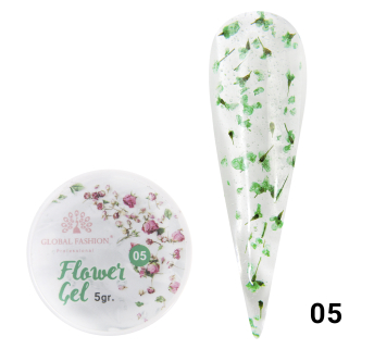 Гель с сухоцветами 5 гр, Flower Gel 05