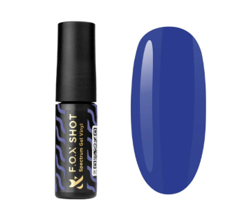 Гель-лак F.O.X Shot Spectrum Gel Vinyl 061 Comet синий. 5 мл (2100994249435)