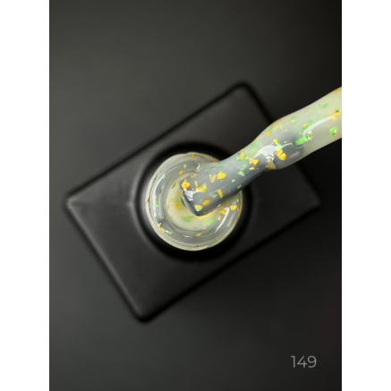 Базове покриття Smoothie Base 149 Designer (9 мл) - з дрібними шматочками фольги