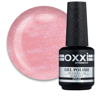 База камуфлирующая для гель-лака Oxxi Professional Cover Base Coat 010 розово-телесный с шиммерами. 15 мл (2100994233328)
