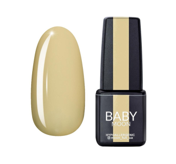 Гель-лак Baby Moon Sunny Solo 001 молочно-горчичный светлый. 6 мл (5908254000621)