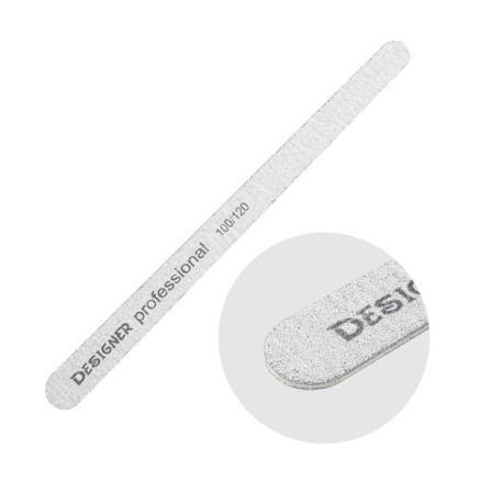 Двостороння пилка 'Крапля' (100/120 гріт.) - Nailfile Designer