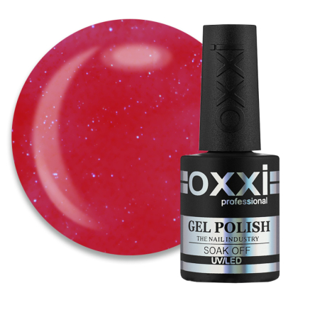 База камуфлююча Oxxi Professional Lurex Base 002. червона ягода. світловідбиваюча. 10 мл (2100994285259)