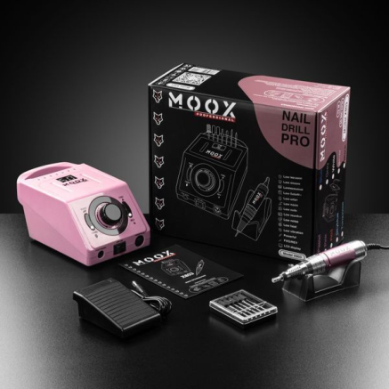 Фрезер Мокс X803 (Pink) на 50 000 об/хв. та 70 W. для манікюру та педикюру