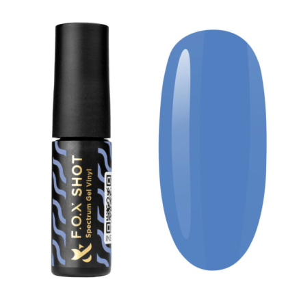 Гель-лак F.O.X Shot Spectrum Gel Vinyl 021 Meditation волошковий. 5 мл (2100994249084)