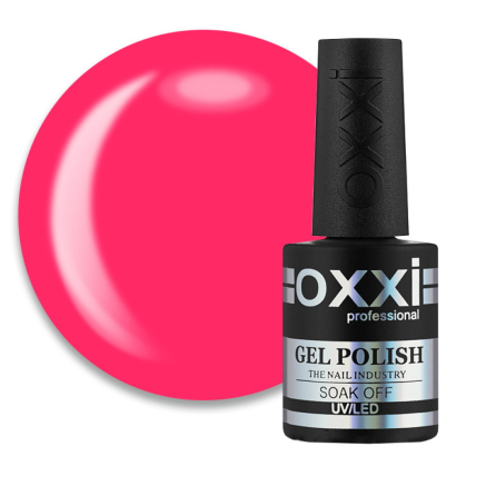 Гель-лак Oxxi Professional 244 яркий коралловый неоновый. 10 мл (2000006199232)