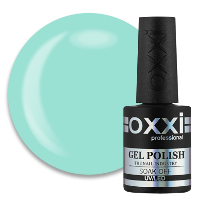 Гель-лак Oxxi Professional 233 світло-зелений зелена мята. 10 мл (2000006199065)