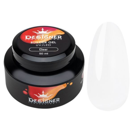 Strong Builder Gel 50 мл., Designer (Моделюючий гель), Clear №7