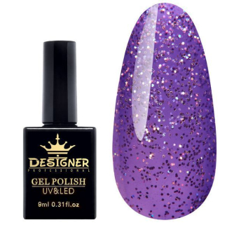 Гель-лак Designer Diamond Kingdom - L322 'Бузковий блур'