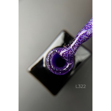 Гель-лак Designer Diamond Kingdom - L322 'Бузковий блур'