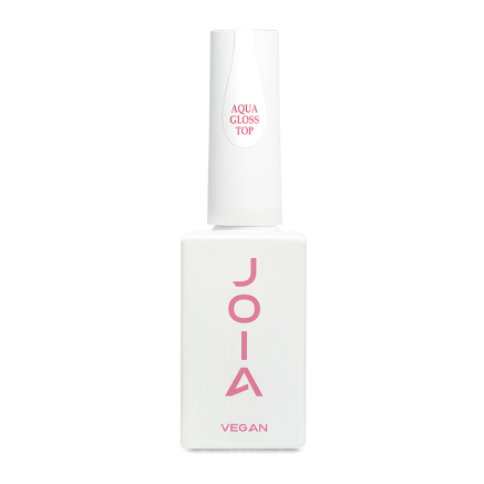 Топ для гель-лаку Aqua Gloss Top No Wipe, глянцевий, JOIA vegan, 15 мл