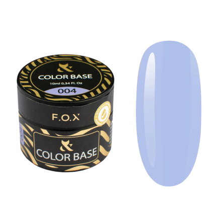 База цветная F.O.X Color Base 004. лилово-голубой. 10 мл (2100994244010)