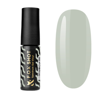 Гель-лак F.O.X Shot Spectrum Gel Vinyl 109 Tiffany молочный с зеленоватым подтоном. 5 мл (2100994262502)