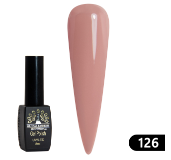 Гель лак BLACK ELITE 126, Global Fashion 8 мл