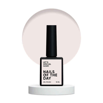 Гель-лак Nails Of The Day Lets Special Ivory кремовый. 10 мл (4827450042680)
