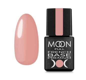 База Moon Full French Base Premium 033. розово-бежевый. 8 мл (5908254191824)