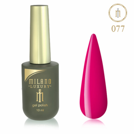 Гель лак MILANO LUXURY 10 мл № 077 (Сочное яблоко)