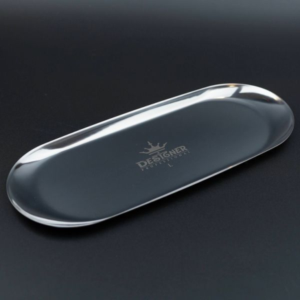 Металевий лоток для інструментів 30 х 12,4 см. Designer - L Silver