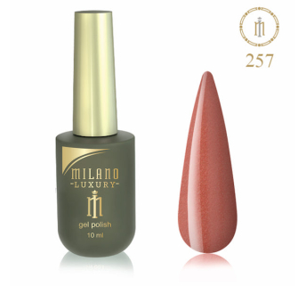Гель лак MILANO LUXURY 10 мл № 257 (Сепия Крайола)