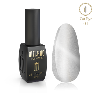 Гель лак Crystal Milano 8 мл № 01
